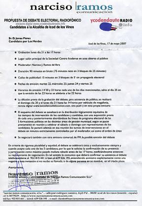 CHEO Y JARA HUYEN DE UN DEBATE A 5 EN EL CENTRO ICODENSE.